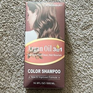 Argan Oil 3 in 1 color shampoo silver grey c-10